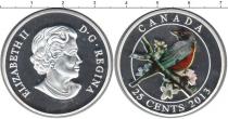 Продать Монеты Канада 25 центов 2013 Серебро
