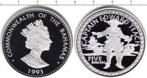 Продать Монеты Багамские острова 5 долларов 1993 Серебро
