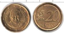 Продать Монеты Ватикан 20 евроцентов 2014 