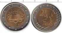Продать Монеты Словакия 2 евро 2007 Биметалл