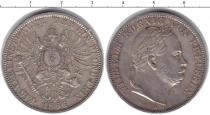 Продать Монеты Германия 1 талер 1866 Серебро
