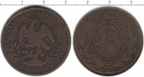 Продать Монеты Мексика 1 риал 1857 Медь