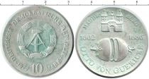 Продать Монеты ФРГ 10 марок 1977 Серебро
