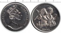 Продать Монеты Гибралтар 1 рояль 1998 Серебро