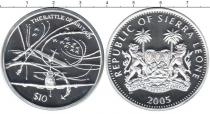 Продать Монеты Сьерра-Леоне 10 долларов 2005 Серебро