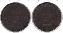 Продать Монеты Ломбардия 20 сентесим 1849 Медь