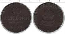 Продать Монеты Ломбардия 20 сентесим 1849 Медь