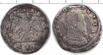 Продать Монеты Сицилия 4 кавалли 1610 Серебро
