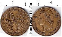 Продать Монеты Французская Африка 10 франков 1957 