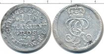 Продать Монеты Брауншвайг-Люнебург-Каленберг-Ганновер 2 гроша 1748 Серебро