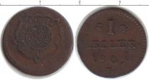 Продать Монеты Липпе-Детмольд 1 хеллер 1809 Медь