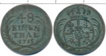 Продать Монеты Речь Посполита 1/48 талера 1715 Серебро