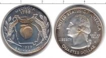 Продать Монеты США 25 центов 1999 Серебро