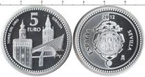 Продать Монеты Испания 5 евро 2012 Серебро
