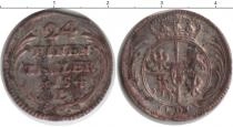 Продать Монеты Саксония 1/24 талера 1754 Серебро