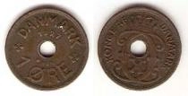 Продать Монеты Дания 1 эре 1927 Бронза