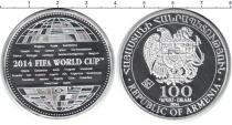 Продать Монеты Армения 100 драм 2014 Серебро