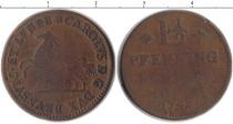 Продать Монеты Брауншвайг-Люнебург 1 1/2 пфеннига 1747 Медь