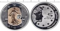 Продать Монеты Франция 5 евро 2004 Серебро