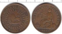 Продать Монеты Новая Зеландия 1 пенни 1857 Медь