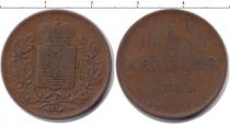Продать Монеты Ломбардия 1 крейцер 1840 Медь