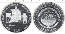 Продать Монеты Либерия 20 долларов 2000 Серебро