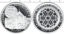 Продать Монеты Чехия 200 крон 2013 Серебро