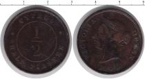 Продать Монеты Кипр 1/2 пиастра 1900 Медь