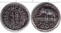 Продать Монеты Цейлон 48 стиверов 1809 Серебро