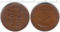 Продать Монеты Кипр 5 центов 1955 Медь