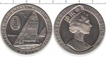 Продать Монеты Остров Мэн 1 крона 1892 Медно-никель