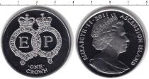 Продать Монеты Аскенсион 1 крона 2001 Серебро