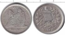 Продать Монеты Гватемала 25 сентим 1890 Серебро