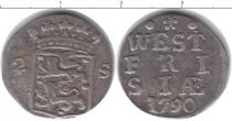 Продать Монеты Западная Фризия 2 стивера 1790 Серебро