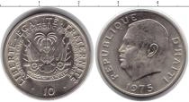 Продать Монеты Гаити 10 сентим 1975 Медно-никель