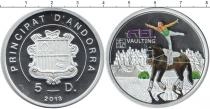 Продать Монеты Андорра 5 динерс 2013 Серебро