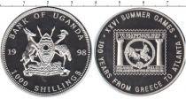 Продать Монеты Уганда 1000 шиллингов 1998 Медно-никель