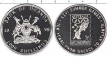 Продать Монеты Уганда 1000 шиллингов 1998 Медно-никель