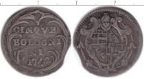 Продать Монеты Болонья 5 болоньино 1742 Серебро
