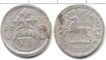 Продать Монеты Брауншвайг-Люнебург 6 марьенгрош 1750 Серебро