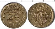 Продать Монеты Испания 25 сентим 1937 