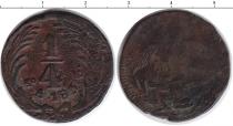 Продать Монеты Мексика 1/4 риала 1836 Медь