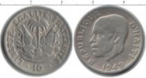 Продать Монеты Гаити 10 сентим 1949 Медно-никель