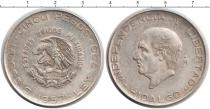 Продать Монеты Мексика 5 песет 1957 Серебро