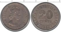 Продать Монеты Малайзия 20 центов 1954 Медно-никель