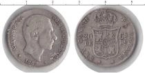 Продать Монеты Филиппины 20 сентаво 1882 