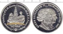 Продать Монеты Фолклендские острова 1 крона 2007 Серебро