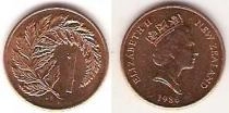 Продать Монеты Новая Зеландия 1 пенни 1986 Бронза