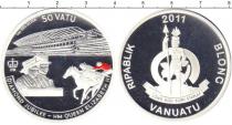 Продать Монеты Вануату 50 вату 2011 Серебро