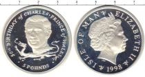 Продать Монеты Остров Мэн 5 фунтов 1998 Серебро
